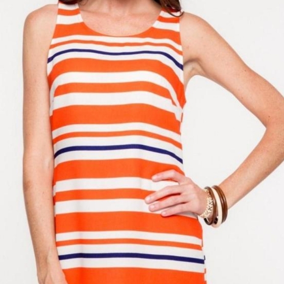 Anthro | Everly Striped Sheath Dress - Picture 2 of 6